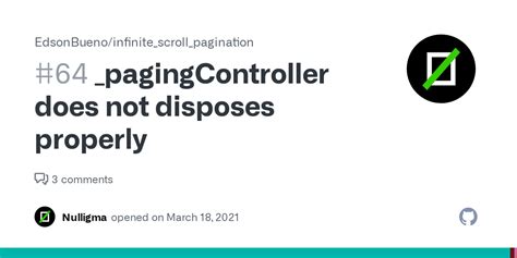 Pagingcontroller Does Not Disposes Properly Issue Edsonbueno