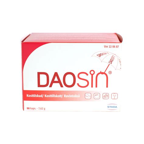 Køb Daosin Kosttilskud Med Diaminoxidase Og C Vitamin