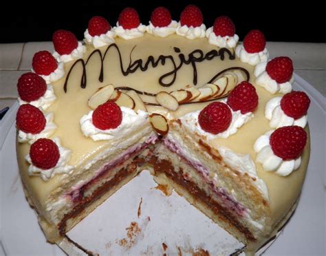 Folded Marzipan Cake Recipe