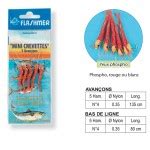 Bas De Ligne Flashmer Mini Crevettes Hame Ons Leurre Pour