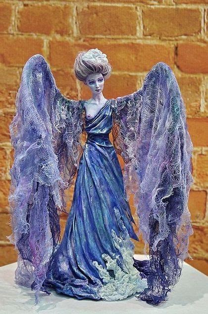 Авторская кукла 'Ангел Воды' (продана) | Clothespin dolls, Dolls ...