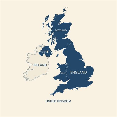 United Kingdom Map - Guide of the World