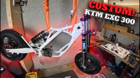 Custom Supermoto Aufbau Ktm Exc 300 Winterprojekt Luisbrygala