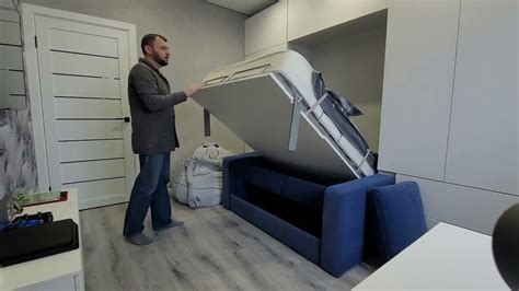 Кровать трансформер в комнату подростка - YouTube