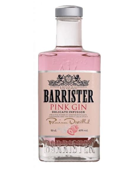 Barrister Pink Gin - krátka recenzia +alternatívy - AlkoTip.sk