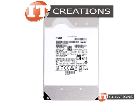HUH721010AL5204 - New Other - Hitachi Global 10TB 7.2k RPM SAS III 3.5 ...
