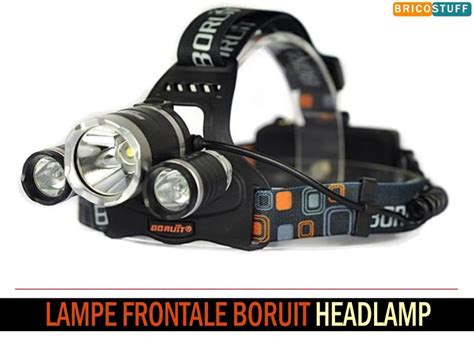 Lampe Frontale Led Boruit Lumens Modes Cree Xm L T Headlamp