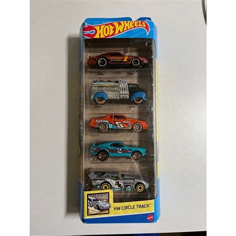 Kit 5 Carrinho Hot Wheels HW Circle Track HLY65 Shopee Brasil