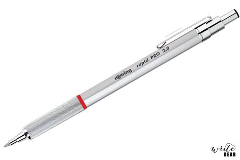 Rotring Rapid Pro Mechanical Pencil - 2.0mm - Chrome - Write GEAR
