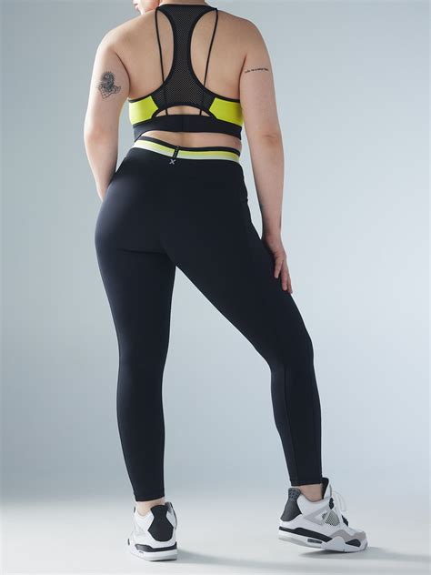 Lineup High Waist Pocket Legging In Black Savage X Fenty France