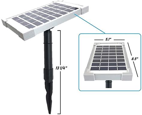 AEO Solar Air Pump KIT 1 5W 1 AirStone Airstone Air Pump Solar