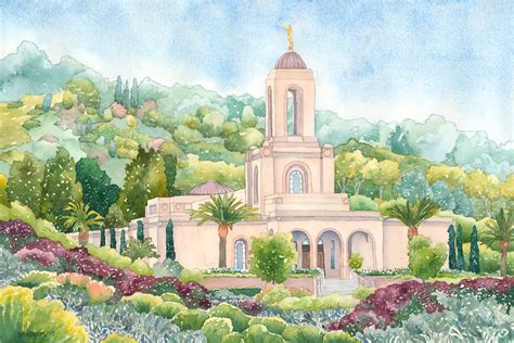 Lds Temple Paintings