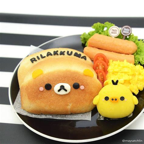 Rilakkuma Breakfast Set Home Baked Rosemary By Hubby And Inspiration For Rilakkuma From Dear