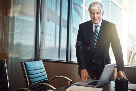 This Is Where I Do My Best Work Cropped Portrait Of A Mature Businessman Standing In His Office