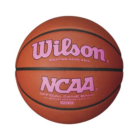 Wilson Ncaa Intermediate Size Game Basketball Pink Logo Walmart