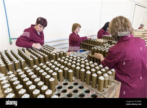 Weapon Arms Arsenal Production Explosives Stock Photo Alamy