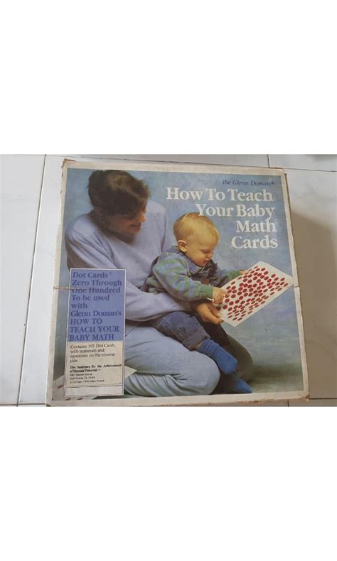 Glenn doman math cards, Hobbies & Toys, Books & Magazines, Assessment ...