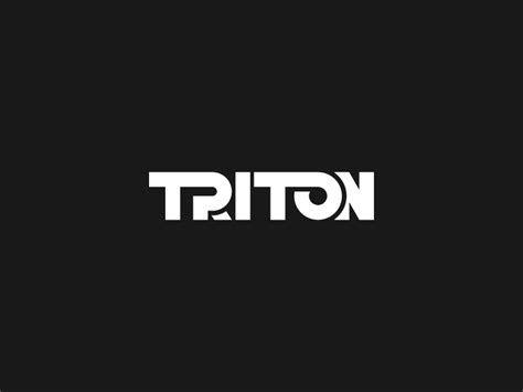 Logo for Triton by liliantedone on Dribbble