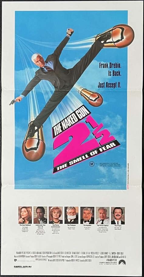 All About Movies The Naked Gun Poster Daybill Original Leslie Neilson