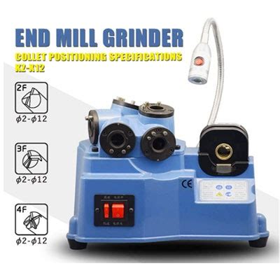 End mill sharpener