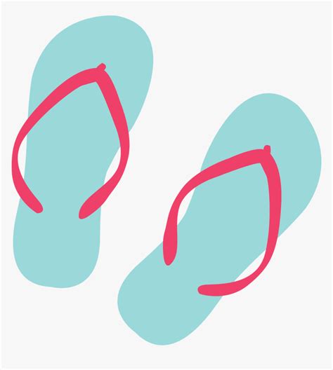 Flip Flops Svg Cut File - Flip Flops Svg, HD Png Download - kindpng