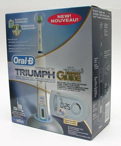 Oral-B Triumph with SmartGuide ProfessionalCare 9910 Electric ...