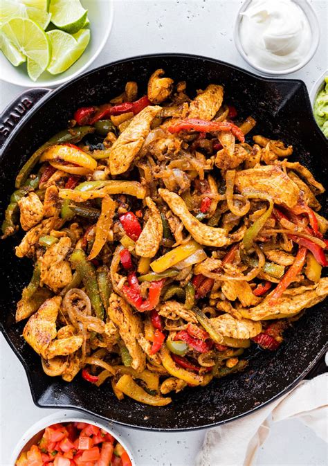 Chicken Fajitas Healthy Life