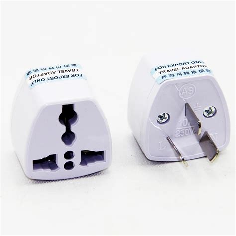 3 pins AC AU Travel Adapter Converter Plug For Australia/New Zealand 250V Max 10A Max-in ...