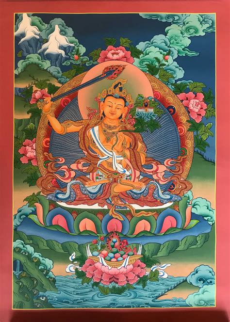 Bodhisattva Manjushri Mind With Care