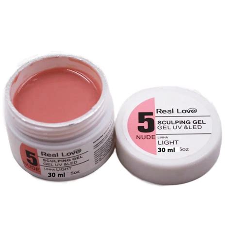 Gel Real Love Nude G Linha Light Imp Rio Das Unhas