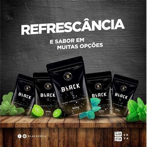 Erva Mate De Terere Black Erva G Premium Sabores Faz A Boa