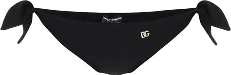 Dolce Gabbana Bikini Bottom With Detail ShopStyle Two Piece Swimsuits