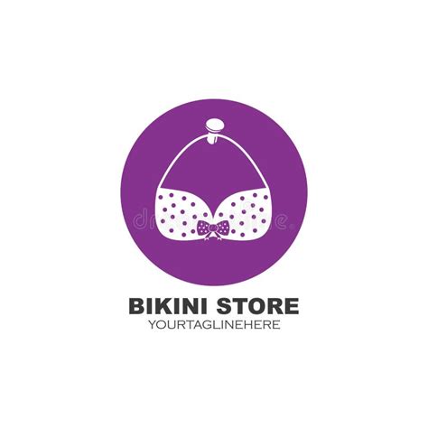 Bikini Vector Icon Illustration Stock Vector Illustration Of Fashion Resort
