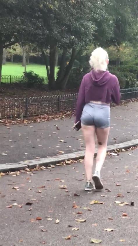 Blonde Teen In Hotpants ThisVid