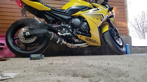 Yamaha Fz6r W Black Widow Exhaust Youtube