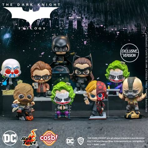 Hot Toys Cosbi CBX008 蝙蝠俠黑暗騎士三部曲 盲盒 盒玩 一套8款 DC BATMAN 正義聯盟 蝦皮購物