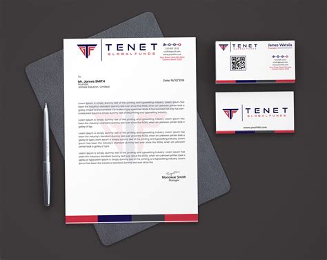 Corporate Brand Stationary Design On Behance