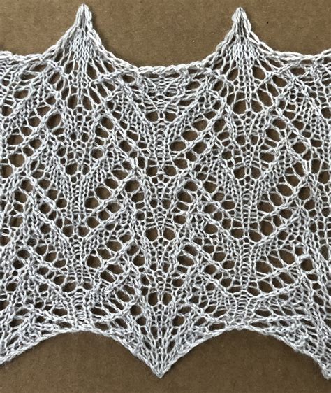 Cumulus A Lace Knitting Stitch Pattern String Geekery