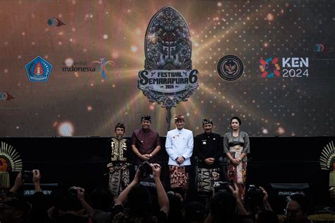 Siaran Pers Menparekraf Apresiasi Festival Semarapura Masuk Karisma