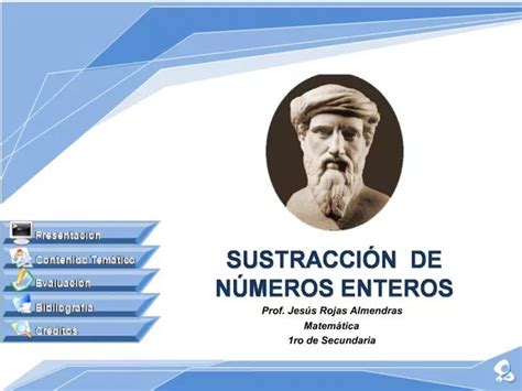 PPT SUSTRACCI N DE N MEROS ENTEROS PowerPoint Presentation Free