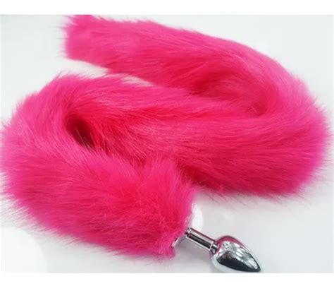 Tap N Anal Fox Tail Color Rosa Con Cola Larga Mercadolibre