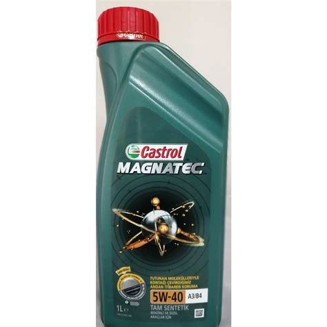 Castrol Magnatec 5W - 40 A3 /B4 1 Litre Fiyatı