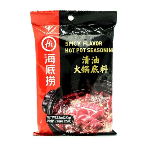 Haidilao Spicy Flavor Hot Pot Seasoning Oz G Well Come Asian Market