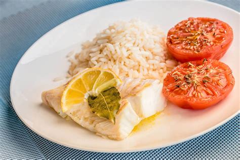 Kabeljauw In De Oven Met Rijst Bosto