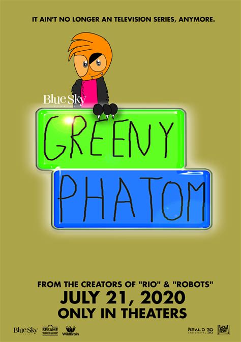 Greeny Phatom 2020 Theatrical Teaser Poster By Alexthetetrisfan On