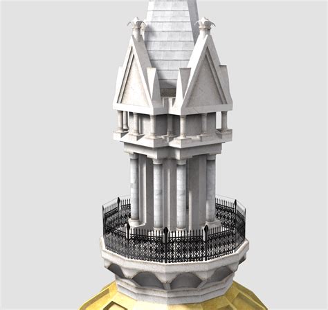 Connecticut State Capitol Dome - 3DS MAX on Behance