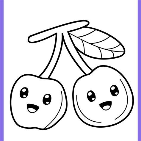 Comida Kawaii Para Colorir - Desenho Para Colorir Kawaii Comida
