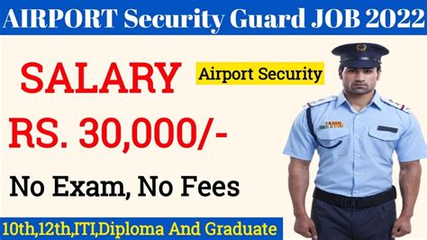 AirPort Security Guard JOB Indigo JOB 2022 Security Guard Job