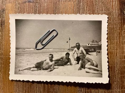 Wehrmacht Soldaten Am Strand Beach Nackt Naked X Original Foto Wk Eur Picclick De