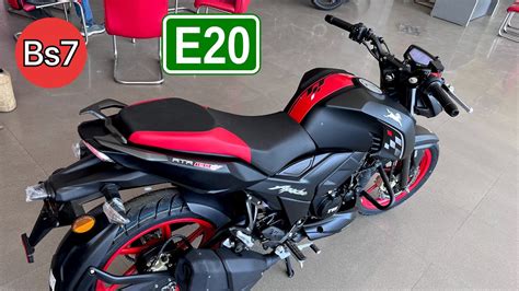 2023 New Tvs Apache Rtr 160 4v E20 Special Edition Review On Road Price Tvs Apache Rtr 160